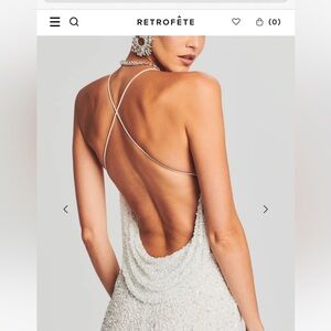 Retrofete ALICE SEQUIN DRESS XS